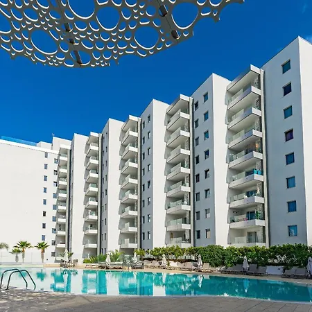 Apartmán Ocean Garden Sunset & Sunrise - Heated Pool - Ac - Lounge Zone